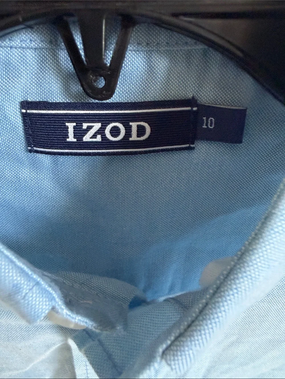 Izod classic button
